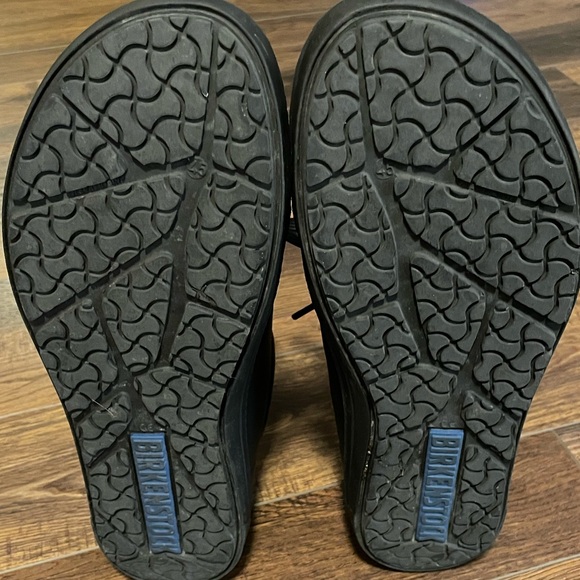 Birkenstock QO 500 in black leather size 45 (US 13) - Picture 5 of 6